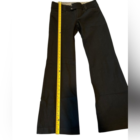 Banana Republic sz 6 The Sloan Fit Pants Flat front  black stretchy - Picture 11 of 12